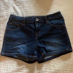 Justice jean shorts
